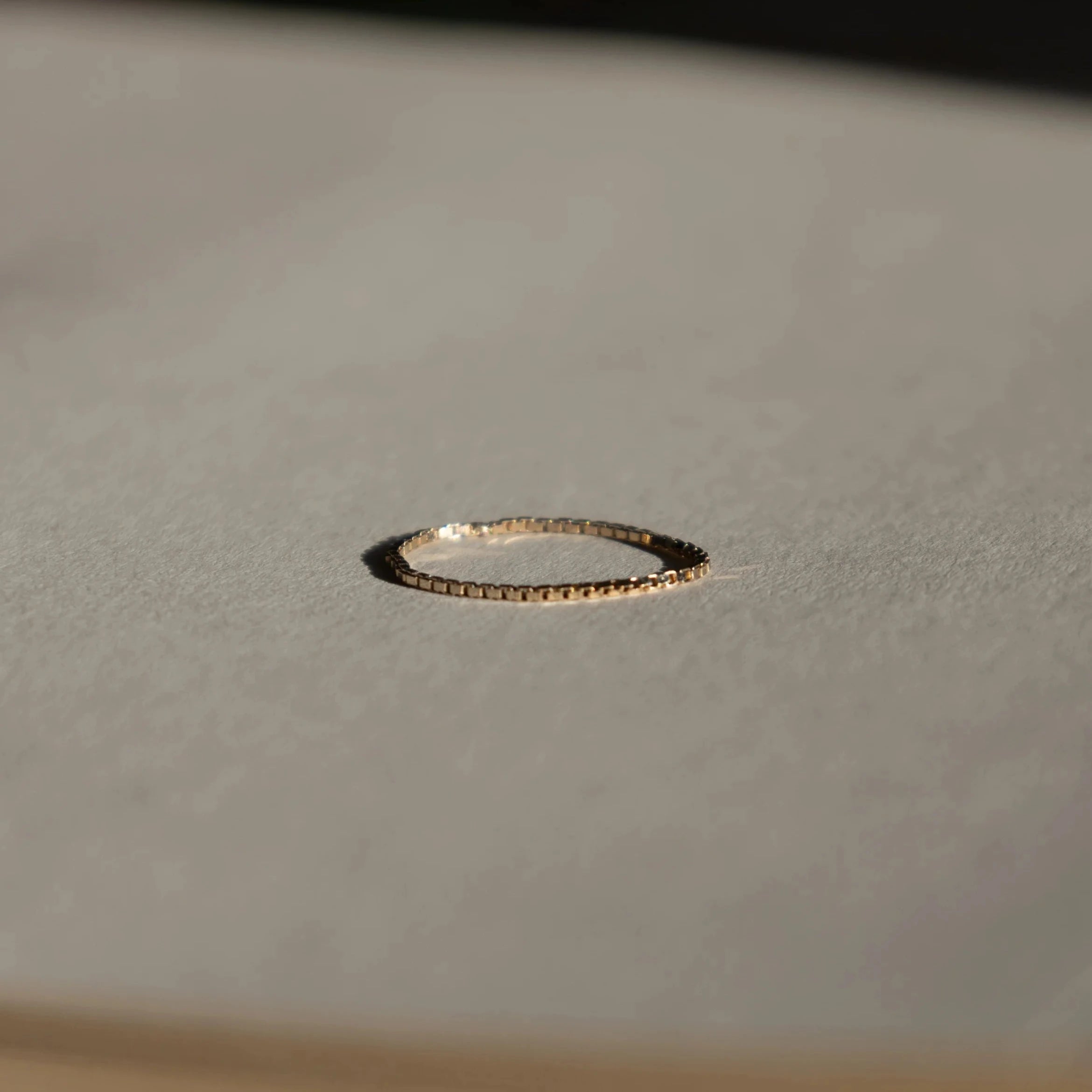 Bague chaine en or Zephyrade