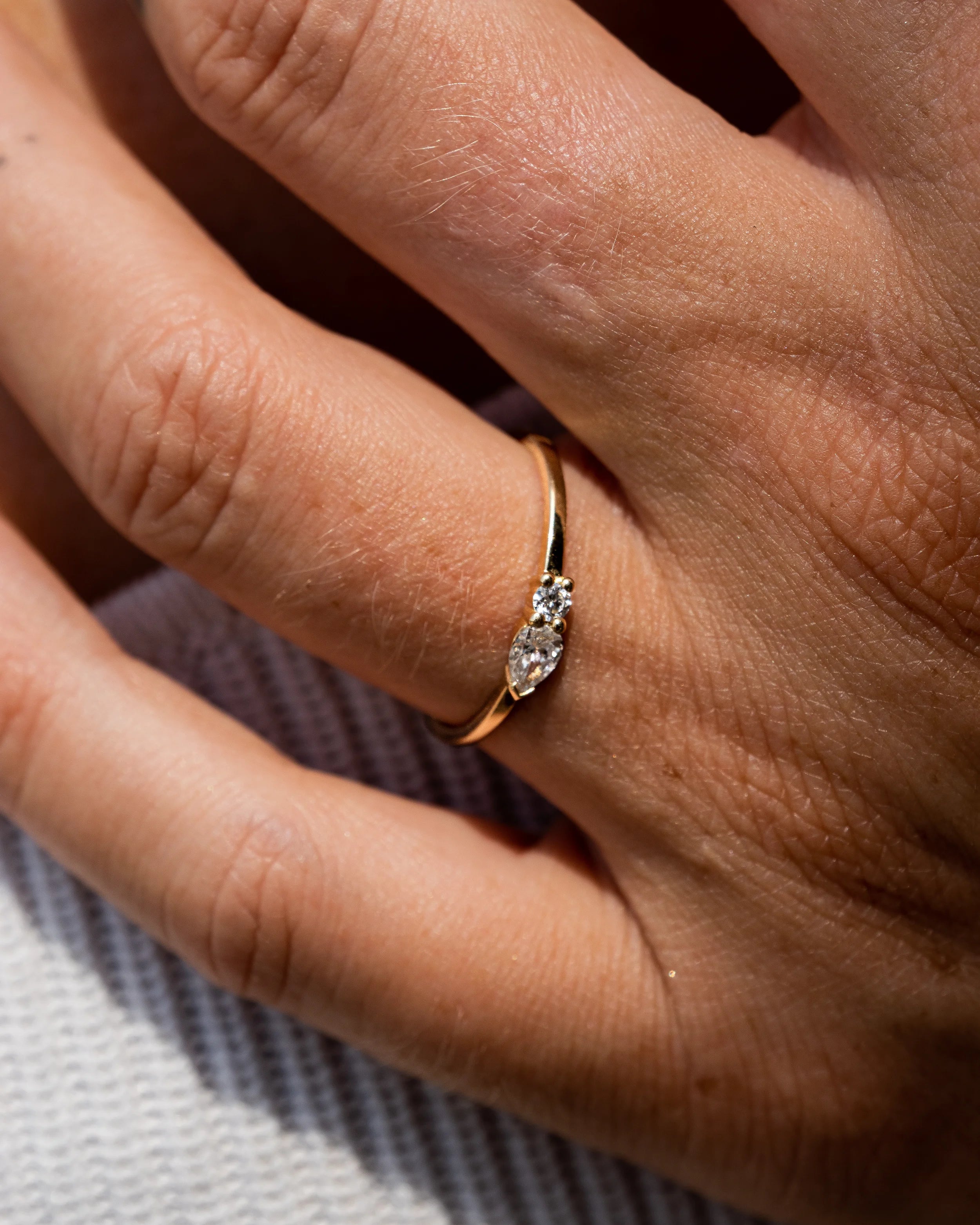 Bague Solstice Blanc