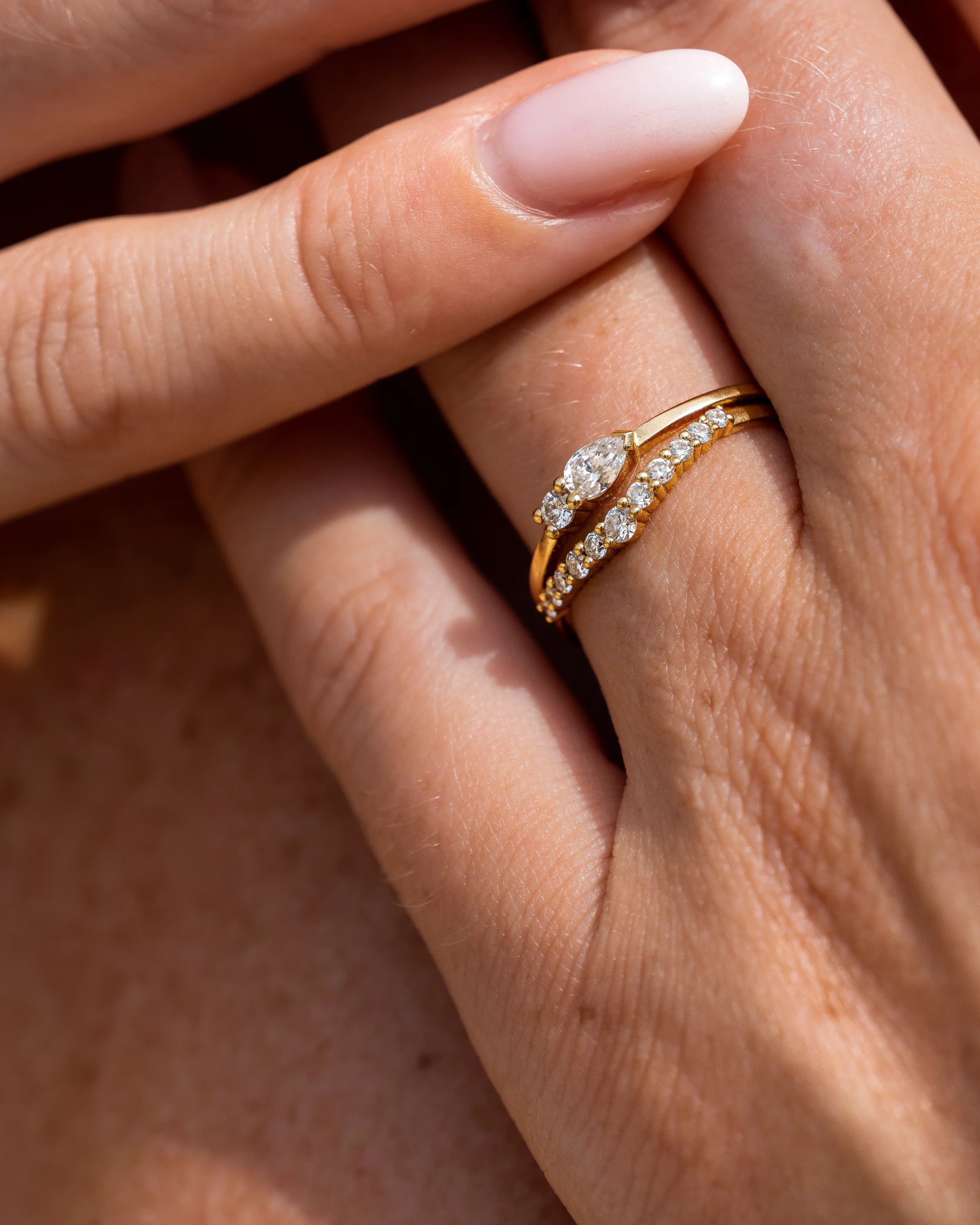 Bague Solstice Blanc